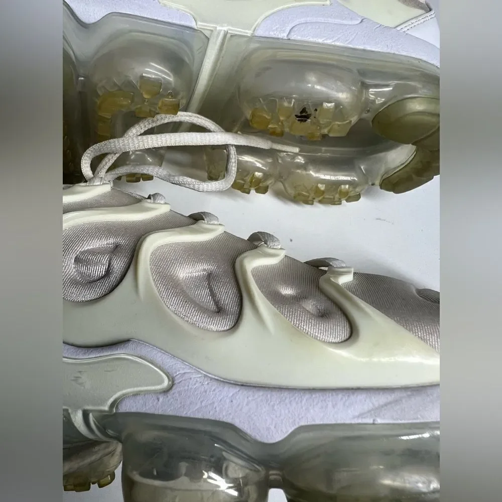 Nike Air VaporMax Plus White Platinum 2018 Men's Size 9,5 924453-100